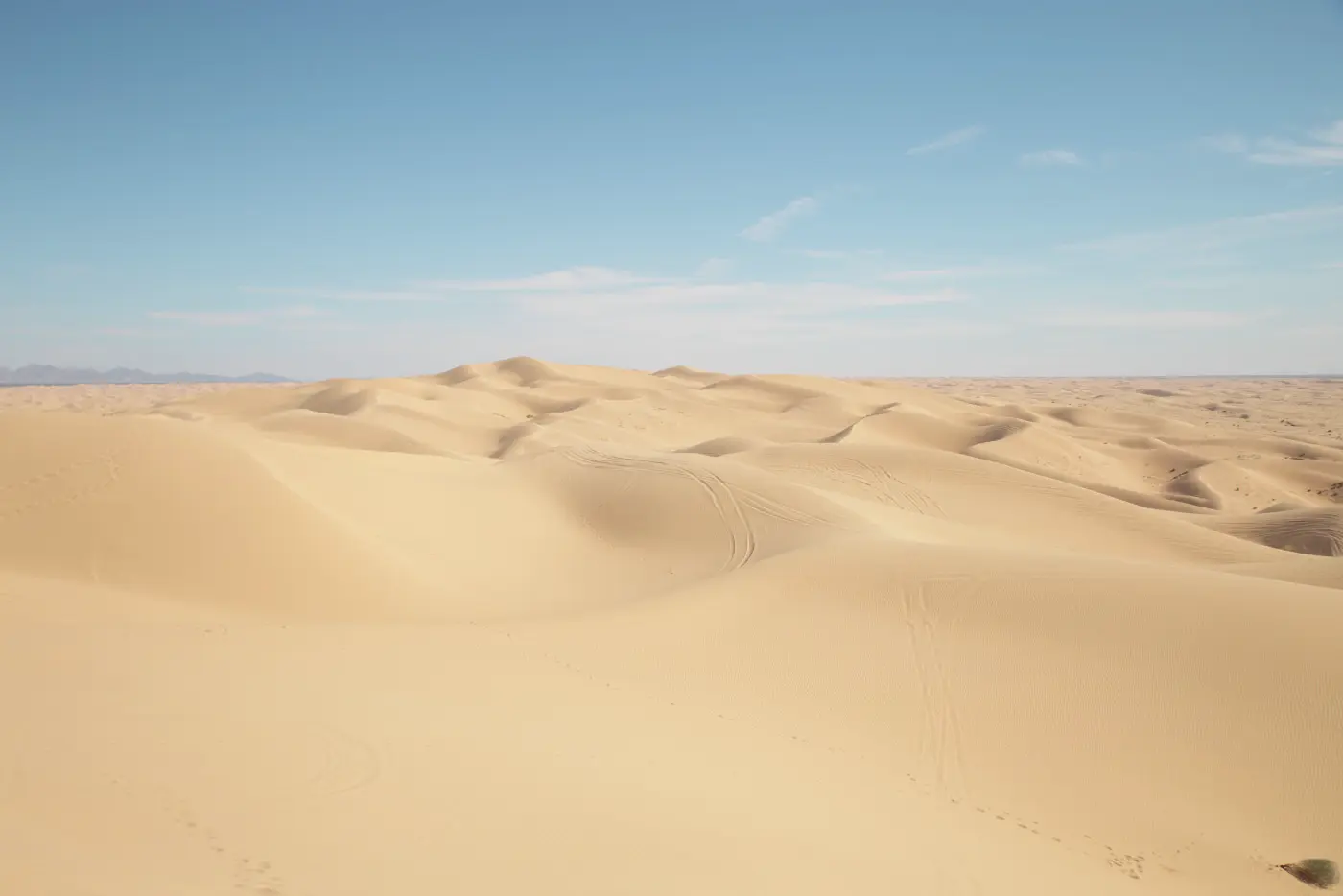 Empty desert